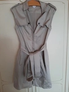 ALBA MODA Kleid Safaristil Beige Gr 40 - Bild 1 von 8