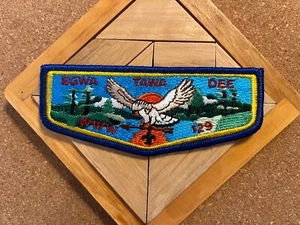 Colorful flap from Lodge 129 - Picture 1 of 2