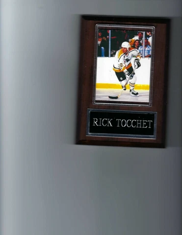 RICK TOCCHET PLAQUE PITTSBURGH PENGUINS HOCKEY NHL Cover