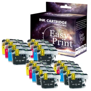 Cartucho de tinta 18PK LC51 se adapta a Brother MFC-440CN MFC-650CD FAX-1560 DCP-155C 560CN - Imagen 1 de 1