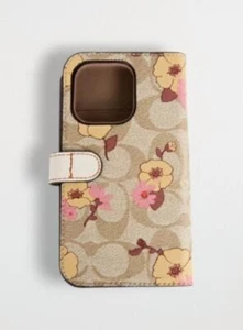 New COACH iPhone 14 PRO Smartphone Case Coach - Picture 1 of 6