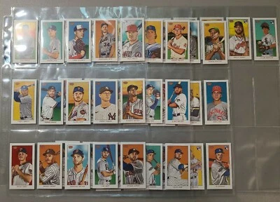 2020 Topps 206 Series 1 Complete 50 Card Set Mike Trout Rookies in Sheets - Image 1 of 4