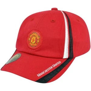 Red Devils Manchester United English Premier Soccer Futbol Hat Cap Kids Youth - Picture 1 of 2
