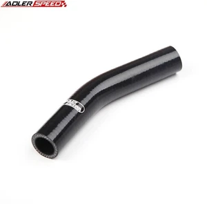 ADLERSPEED 4Ply 1.25" inch 32mm ID 45 Degree Turbo Silicone Hose Coupler Pipe US - Picture 1 of 5