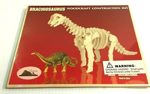 3D Wooden Puzzle Brachiosaurus Woodcraft Construction Kit Dinosaur. - Picture 1 of 3
