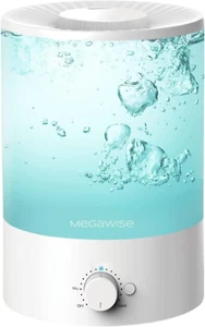 Megawise Topfill 7-Colour Night Light Humidifier for Kid Bedroom with 3.5L Large - Picture 1 of 12