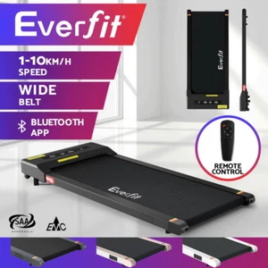 Everfit Treadmill Electric Walking Pad Under Desk Home Office Gym Fitness - Picture 1 of 16