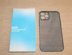 MKEKE Clear Blue Case 6.7" Compatible with iPhone 12 Pro Max Shockproof Slim  - Picture 1 of 7