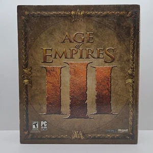 Age Of Empires III: Edición Coleccionista PC 2005 Big Box Set Sellado de Fábrica - Imagen 1 de 13