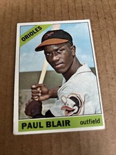 1966 Topps PAUL BLAIR #48 Baltimore Orioles Vintage Baseball Card VG (q)