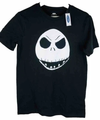 Nueva Camiseta Pesadilla Antes de Navidad Niños Jack Skellington Juvenil Talla XL Foto 1 de 4