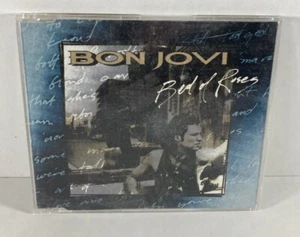 BON JOVI Bed Of Roses 1992 UK 4-track CD single I'll Be There For You Live Vgc - Picture 1 of 4