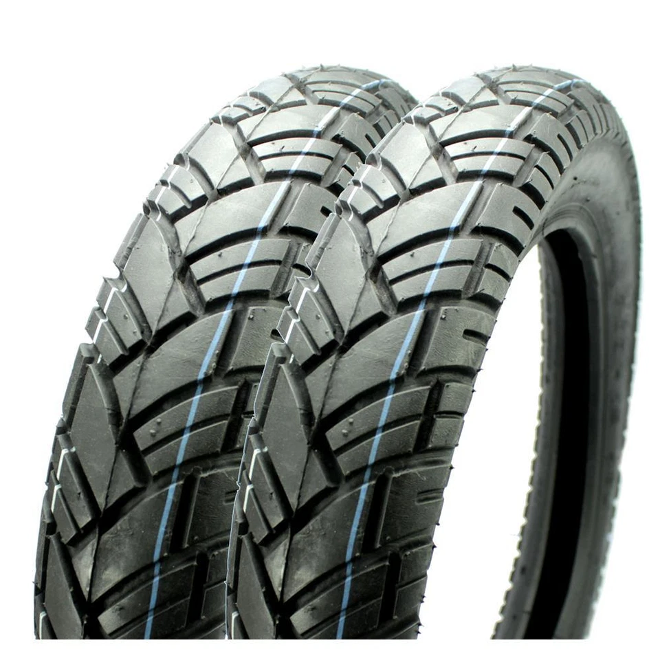 2 Reifen Mantel für Simson SR50 SR80 SD50 VeeRubber VRM094 3,00 x 12 Zoll Rad - Bild 1 von 1