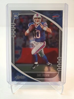 2020 Absolute Football Base Card Jake Fromm Rookie Card RC #143 Buffalo Bills - Image 1 of 2