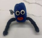 VINTAGE BLUE WOBBLY WOOZER SPIDER MONSTER TOY SHACKMAN @ 1960 Hong Kong WORKS