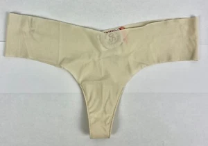 SO No-Show Thong Panty in Sandollar (beige), XS, NWT, BARGAIN! - Picture 1 of 3
