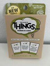 Brand New The Game of Things. Humor in a Box. Perfect Fun. Board & Card Games