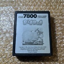 Dig Dug (Atari 7800, 1987) Tested & Working Authentic Cartridge Only