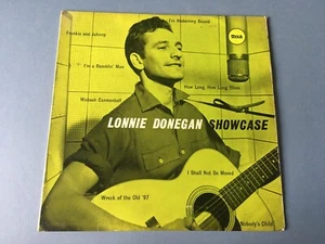 Lonnie Donegan - Showcase, 10" Vinyl LP Album, 33rpm, 1956, Pye Nixa - Imagen 1 de 8