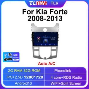 Android 13 Auto Multimedia Player für Kia Forte Cerato 2008-2013 Carplay Radio GPS - Bild 1 von 40