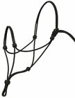 Rope Halter/Headcollar Natural Horsemanship/Parelli ONE SIZE FITS Adjustab Black