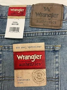 Wrangler Authentics 44x30 Men's Jeans NWT! - Picture 1 of 3