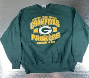 Vintage CSA Green Bay Packers 1998 Green Crewneck pullover 3XL - Picture 1 of 9
