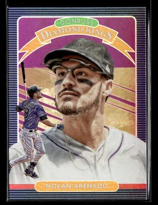 2020 Donruss Nolan Arenado #29 Holo Purple - Image 1 of 2