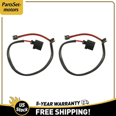 Sensor de desgaste delantero de pastillas de freno de disco para Audi Q7 2007-2015 2 piezas centradas Foto 1 de 3