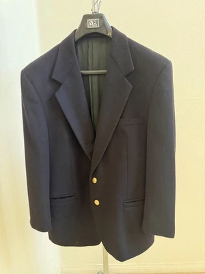 V2 Versace Black Suit Jacket Wool/Cashmere Size 40R - Image 1 of 4