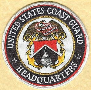 Headquarters Washington DC coat of arms 4in 1994 W2853 USCG Coast Guard patch - Picture 1 of 1