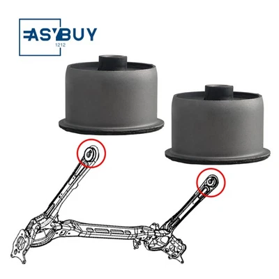 Par de bujes de brazo de control de suspensión inferior trasera para Dodge Grand Caravan 2008-2017 Foto 1 de 4