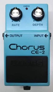 BOSS CE-2 Chorus Guitar Effects Pedal made in Japan 1981 #194 DHL or EMS - Picture 1 of 13