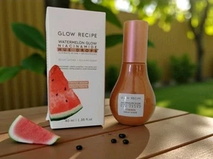 Glow Recipe Watermelon Glow Niacinamide Dew Drops Serum Bright Full Size 40ml - Bild 1 von 4