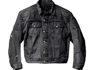Yeezy GAP Balenciaga mensz XL Padded Denim Jacket “Grey Wash” CHINA *RP$440* - Picture 1 of 5