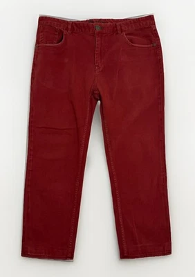 "Pantalones chinos Robert Graham a medida Kipling rojo 5 bolsillos algodón para hombre 36x29""" Foto 1 de 4