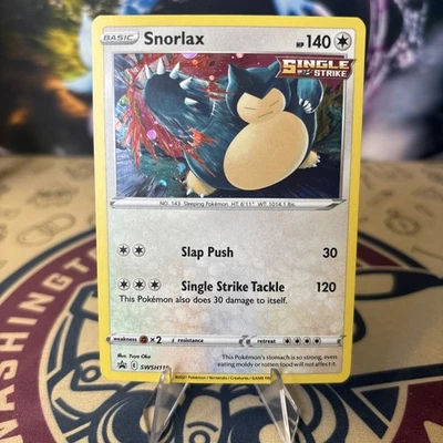 Snorlax SWSH119 SWSH: Sword & Shield Promo Cards Holo - Image 1 of 3