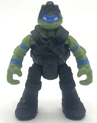 Figura LEO para TMNT Micro Mutantes Leo’s Surprise Attack Juego, Playmates 2016 Foto 1 de 4