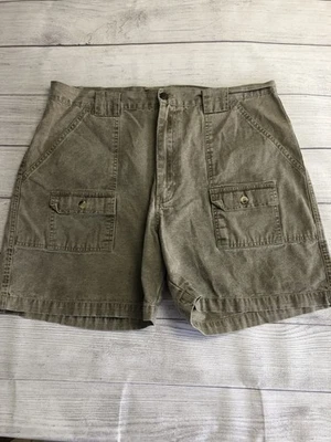 Pacific Crest 短裤男式 38 户外步道穿工装实用远足口袋 — 第 1/4 张图片