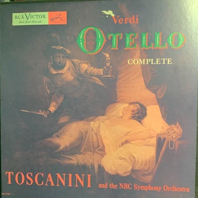 VERDI-OTELLO-COMPLETE-TOSCANINI-ORIGINAL RCA VICTOR RECORDS 3-LP BOX SET-USED - Image 1 of 4