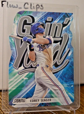 2024 Topps Stadium Club Corey Seager #GY-25 Goin’ Yard Texas Rangers - Image 1 of 4