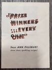 Vintage “Prize Winners Every One” Says Ann Pillsbury Sparkling Recipes 