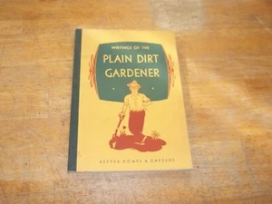 vintage old book plain dirt gardener / better homes & gardens 1934 - Picture 1 of 4