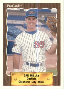 1990 Oklahoma City 89ers ProCards #445 Gar Millay