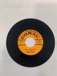 JIMMY CAVELLO (CAVALLO): Soda Shoppe Rock / Das ist das groovige Ding CORAL 45 U/MIN - Bild 1 von 9