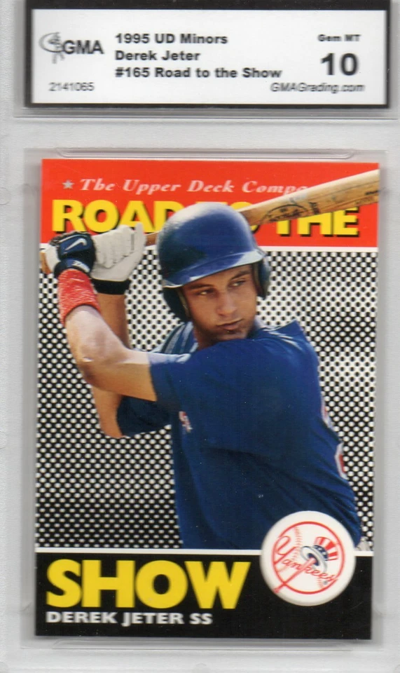 Tarjeta Derek Jeter 1995 cubierta superior Minors Road to the Show corte de los Yankees de Nueva York  Foto 1 de 1