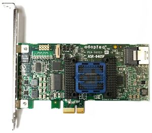 Adaptec RAID ASR-6405E 128MB - FH PCIe-x1 0,10, 1E JBOD SAS RAID Controller