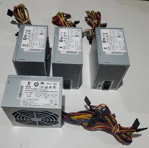 Lot of 4 - PowerMan IP-S350CQ2 ATX 12V 24Pin 350W 6pin PCI-E Power Supply - Picture 1 of 4