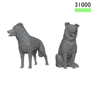 MODELO OO Gauge Border Collie x2 - Imagen 1 de 1