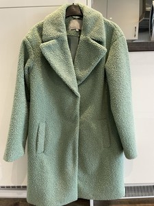 oasis green coat